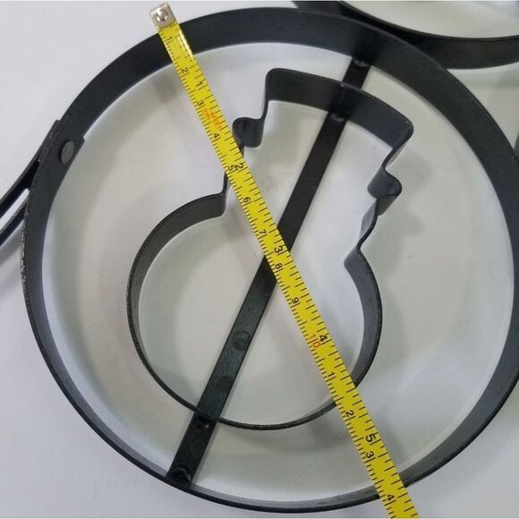 Williams Sonoma Amco Houseworks Nonstick Two Tone Holiday Pancake Molds Set of 3 - Picture 7 of 8